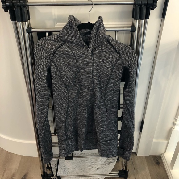 Lululemon Cowl Neck Quarter Zip - Picture 2 of 5